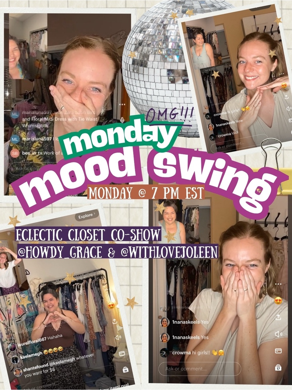 MONDAY MOOD SWING | ECLECTIC CLOSET CO-SHOW